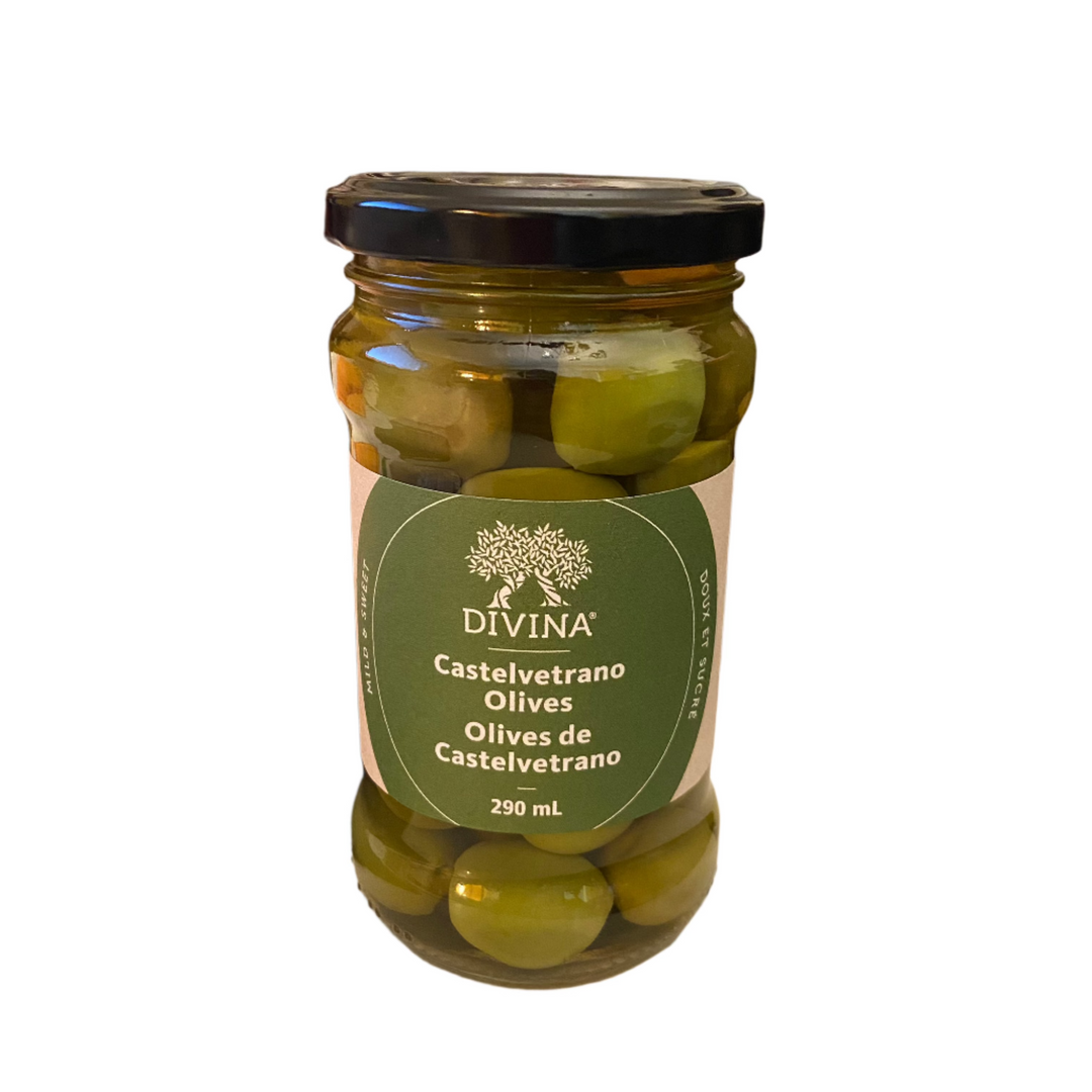 Divina Pitted Castelvetrano Olives 290ml