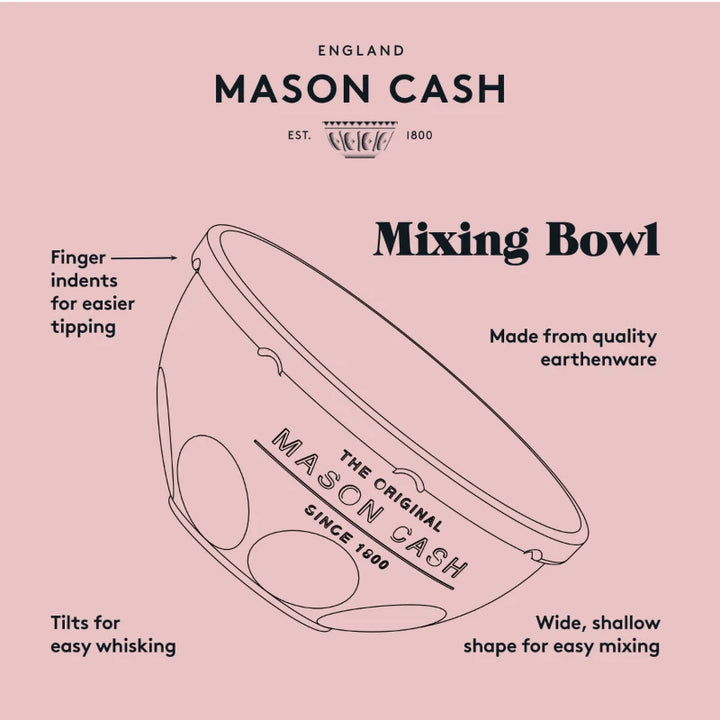 Mason Cash Innovative Mixing Bowl White 29cm/11"