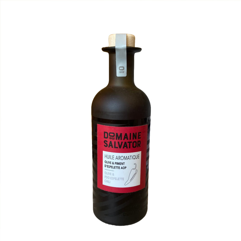 Domaine Salvator Extra Virgin Olive Oil with Espelette Pepper 200ml