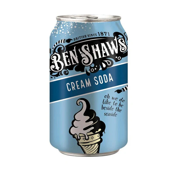 Ben Shaws Soda Cream Soda 330ml