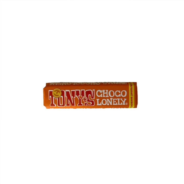 Tony's Chocolonely 50g Caramel and Sea Salt, or Milk Chocolate