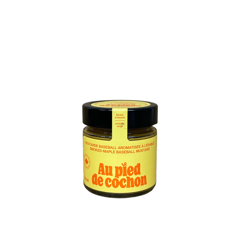 Au Pied De Cochon Smoked-Maple Mustard 212ml