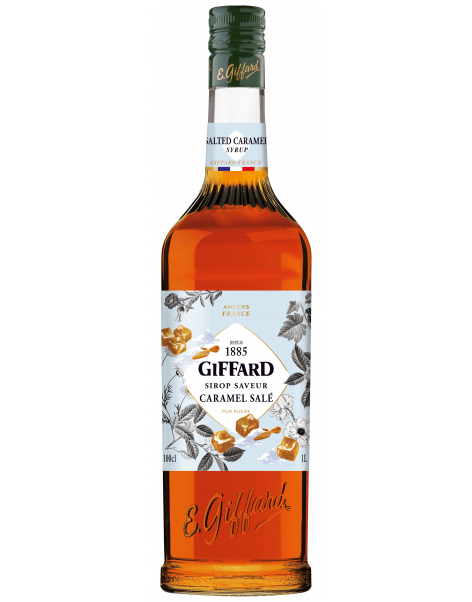 Giffard Salted Caramel Syrup 1 Litre
