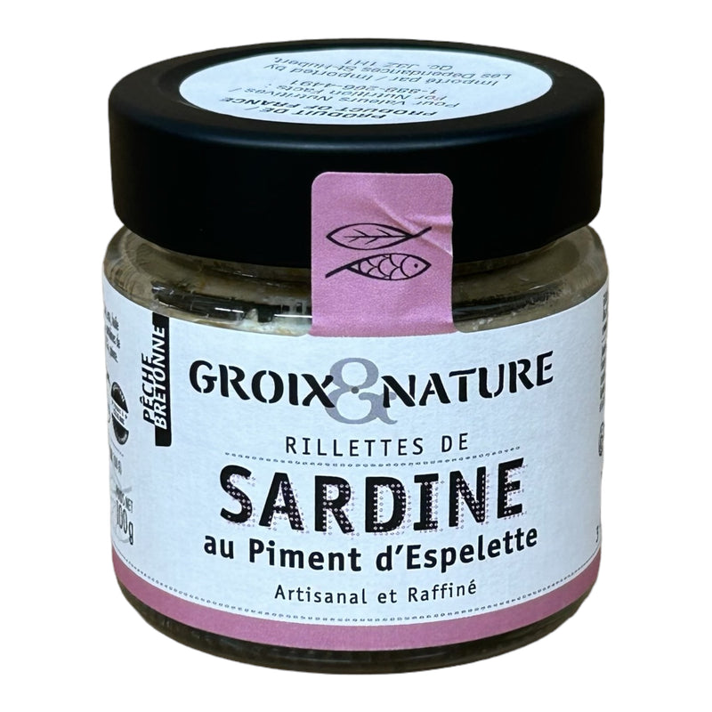 Groix & Nature Rillettes De Sardine With Espelette 100g