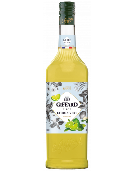 Giffard Citron Vert Syrup 1Litre