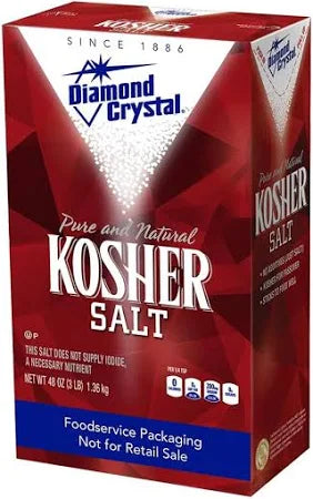 Diamond Crystal Kosher Salt - 1.36kg