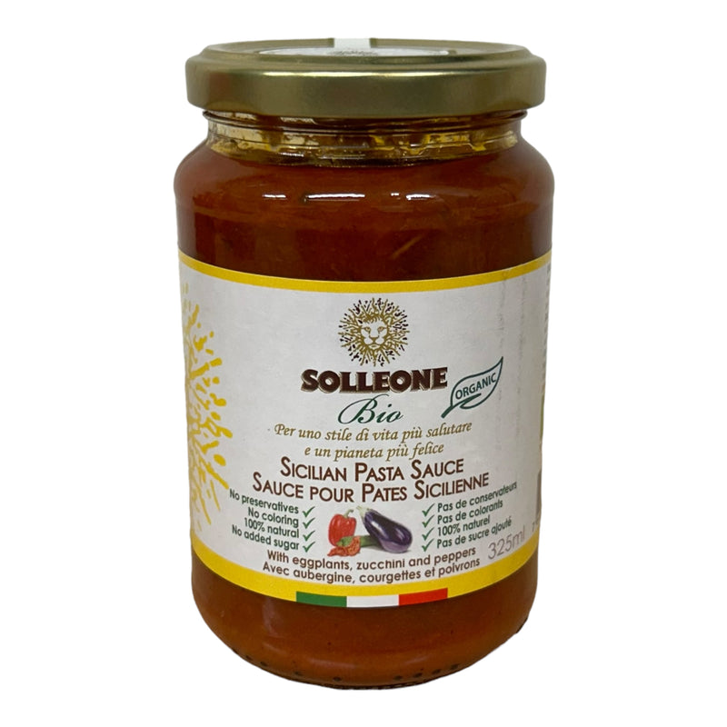 Solleone Bio Sicilian Pasta Sauce 325ml