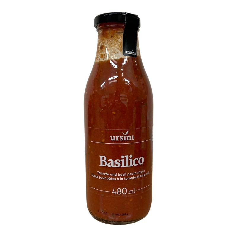 Ursini Basilico Tomato and Basil Pasta Sauce 480ml